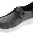 Skechers Women's Skechers Women's Hands Free Slip-ins Go Walk Joy Moc Toe Casual Shoe (5, Black)