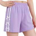 Girls Shorts Girl Summer Casual Clothes Elastic Waist Kids Girls Bow Biker Shorts Size 7-14