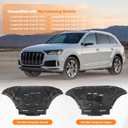 Engine Splash Shield Case Guard Compatible with Audi Q7 2017 2018 2019 2020 2021 2022 2023 2024 Engine Cover Mud Flaps