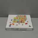 GRINNNIE Wooden Montessori Toddler Puzzles for 3 4 5 Years Old, 3 Pcs (Number, Letter, Shape) Kids Preschool Educational Peg Puzzle Set (Small)