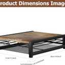 KLM Coffee Pod Holder for Keuring K-Cup,Rustic Brown Counter Storage Organizer with Sliding Drawer,Holds 35 Pods,No Assembly Required.