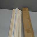 LazBlinds No Drill Roman Shades for Windows, Cordless Light Filtering Window Shades with UV Protection, Polyester Fabric for Bedroom & Living Room, 35" W x 64" H, Cream