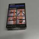 2 x Knee Brace Patellar Tendon Support Strap for Women, Knee Pain Relief Adjustable Neoprene Knee Strap for Fitness, Excercise (Black, Large)