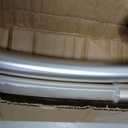 Curved Shower Curtain Rod For Bathroom 38-72 Inches, Adjustable Length, Curved Shower Rod, 0.9MM thickness, Round Shower Curtain Rods, Rotate Bracket For Large Shower Space, Need Drilling, White