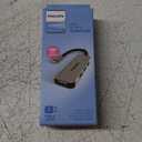 Philips USB C to USB Hub for Laptop, 4 USB 2.0 Ports, USB C Hub Multiport Adapter for MacBook Pro, MacBook Air, 480 Mbps Data Transfer Speed, USB C Laptops Docking Station, SWL3573S/37