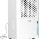 Dehumidifier,3000 Sq.Ft 32Pint Dehumidifier for Home-with Drain Hose,Ideal for Bedroom Bathroom RV and Basements,Intelligent Humidity Control,Dry Clothes Mode, 24H Timer,Auto Defrost (White)