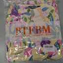 BTFBM Women Spring Dresses 2026 Short Sleeve V Neck Tiered Ruffle Boho Swing Dress A-Line Floral Mini Dresses (XL)