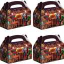 Maijoeyy 16 Pack Halloween Treat Boxes Horror Circus Halloween Goodie Boxes Scary Clown Trick or Treat Candy Boxes Classroom Exchange Party Favor Box Packs