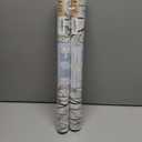 2 x Leaf Pattern Window Tint with Installation Tools, Blackout Window Cover, Sun Blocking Window Tint for Home (Full Blackout Opaque, 17.7'' x 78.7'')