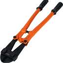 KSEIBI 141585 Heavy-Duty Medium Size Bolt Cutter 24" for Cutting Fence, Steel Wire, Chain, Screws, Rivet, and Medium Padlock, with Soft Grip Rubber Ergonomic Handle Cutters