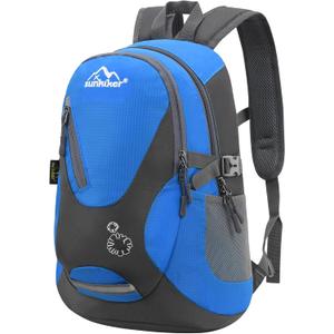 sunhiker Cycling Hiking Backpack Water Resistant Travel Backpack Lightweight SMALL Daypack M0714 (Blue)