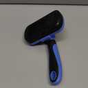 Swihauk Self Cleaning Slicker Brush - Skin Friendly Deshedding Grooming Tool for Dogs & Cats, Suitable for Shedding & Haired Pets, with Pet Supplies Accessories, Blue