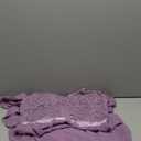 BeryLove Cocktail Formal Party Dress Bridesmaid Wedding Guest A Line Lace Elegant Flowy Prom Dresses (Purple, L)