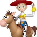 Mattel Disney and Pixar Toy Story 5 Jessie & Bullseye | 7-inch Playscale Action Figures 2-Pack, Posable, Removable Cowboy Hat