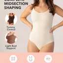 SHAPERMINT Bodysuit Shapewear for Women - Tummy Control Seamless Body Shaper, Thong & Brief Styles, Size: XX-Large