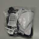 Hanes Girls' Cotton Racerback Sports Bra 2-Pack (X-Large, Black/White)