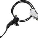 PRO BAT Hydraulic Rear Disc Brake Caliper Master Cylinder for GY6 for 150cc 200cc 250cc Taotao Coolster Roketa Peace SunL Chinese ATV Quad 4 Wheeler Dune Buggy Go Kart