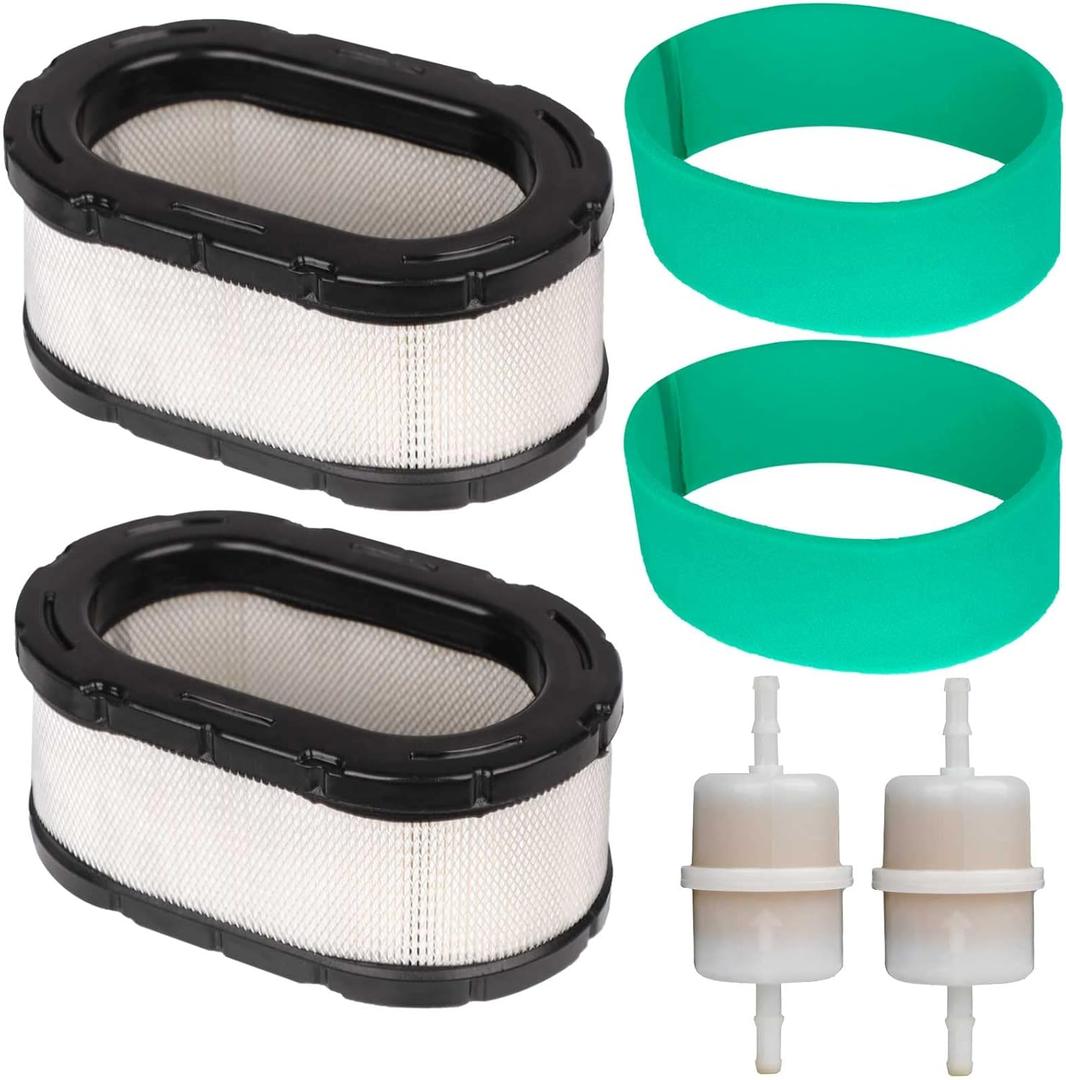 2 Packs 16-083-04 1608304S Air Filter Compatible with Kohler 7000 Series 19-26hp Engine Lawn Mower Air Filters, Replace 16-083-04-s 1688304