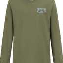 Quiksilver Boys' Long Sleeve Logo Graphic T-Shirt (14-16)