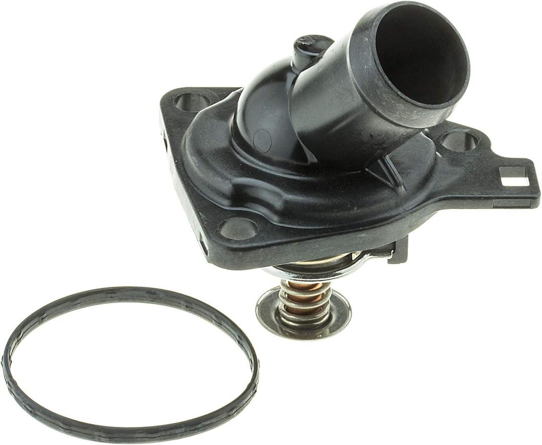 MotoRad 636-170 Integrated Housing Thermostat 170 Degrees Engine Coolant Thermostat Housing Assembly Fits Honda CR-V 0714 Civic 0615 Acura TSX 0408 ILX 13-15 CSX 07-10 19301RAF004; 19301RAF003