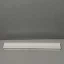 BlindsAvenue Cellular Honeycomb Cordless Shade, 9/16" Single Cell, Light Filtering, (White, 23" W x 72" H) (Cotton)