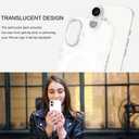 BENTOBEN for iPhone 16 Case, iPhone 16 Magnetic Case [Compatible with MagSafe] Translucent Matte Frosted Slim Shockproof Women Men Girls Boy Protective Phone Case Cover for iPhone 16 6.1",White