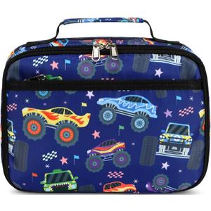 CAMTOP Lunch Box Kids Boys Insulated Lunch Cooler Bag Reusable Lunch Tote Kit for School Travel