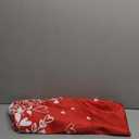 Horaldaily Valentine Tablecloth 60×84 Inch Oval, Love Plants Red Washable Table Cover for Party Picnic Dinner Decor