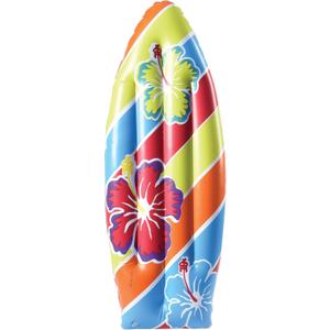 U. S. Toy Inflatable Surfboard Luau Decoration Theme Beach Pool Toy, Beach, Tropical, Hawaiian Party Decor, Inflatable Backyard Pool Toy, 3 Ft. Long, 1-Pack, 3 Years & Older