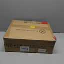 Furologee TV Stand for TVs up to 55 Inch, Entertainment Center with Open Storage Shelves, Media Console Table with Soundbar Shelf for Living Room, Bedroom, Rustic Brown