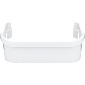 Smart Choice 240351601 Bottom Shelf Freezer Door Bin - White, Impact Resistant Freezer Replacement Compatible with 240351600 240351607, Fits Select Frigidaire & Kenmore Models (No Bottom Style)