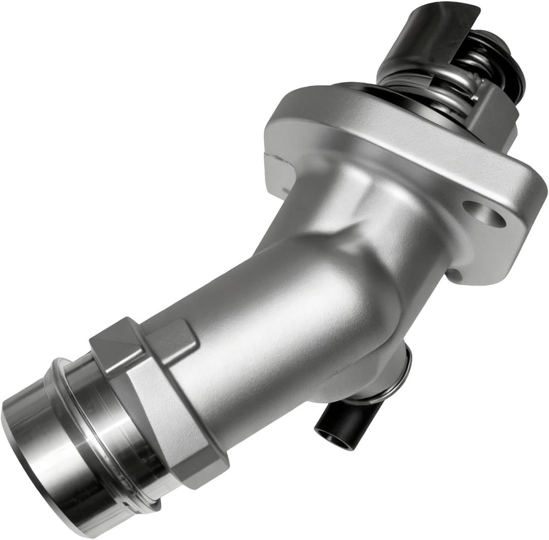 Aluminium Thermostat Housing Assembly Fit for Hyundai 2016-2020 Elantra,2018-2021 Kona,2019-2021 Veloster,Replace 255002E085,25500-2E085