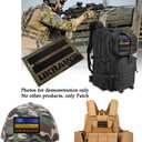 8 PCS AliPlus Ukraine Flag Patches Embroidered IR Infrared Reflective Tactical Patch Hook and Loop