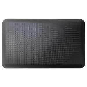 2 Pack Anti Fatigue Standing Floor Mat, 32"x20" - Heavy Duty Ergonomic Cushioned Comfort Foam - Waterproof Non-Slip Kitchen Rug for Home Office Kitchen Laundry - Black 