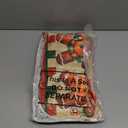 Preboun 4 Pcs Gingerbread Men Christmas Shower Curtain Set 72" Xmas Bathroom Decor with 12 Hook Non Slip Rug Toilet Lid Cover and Bath Mat Waterproof Bathroom Accessories Set Home Winter Holiday Decor