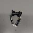 Shower Head Holder All Meta lHandheld Shower Wand Bracket Adhesive Shower Wall Mount Holder Brass Shower Spray Holder Black, Drill Free Glue Installation Item Depth 19.8