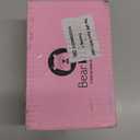 BearBoss 5 Pcs Craft Hole Punch, Handmade Scrapbook Paper Puncher, Different Size of Scrapbooking Punches Crafting Designs for Office Supplies, Card Making, DIY Albums Photos, Pink Color (Circle)