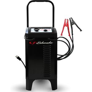 Schumacher Electric Manual Battery Charger & Engine Starter - 12V, 150A with 25A Boost - Heavy Duty Engine Starter & Charger for Standard, AGM, Gel & Deep-Cycle Batteries - 6-Foot Output Cables SC1437