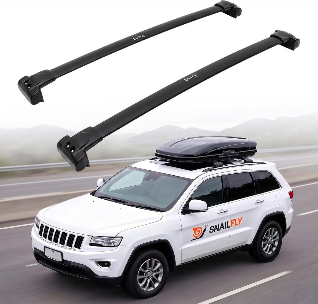 Roof Rack Cross Bars Fit for 2011-2021 Jeep Grand Cherokee WK2