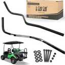 10L0L Heavy Duty Golf Cart Rear Strut Support Brackets for Yamaha Long Roof (Fits 88 Inch Long Top Models Only), Durable Rear Strut Brace & Long-Lasting Performance