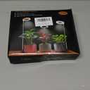 Aokrean Grow Lights for Indoor Plants,Full Spectrum Plant Lights for Indoor Growing with 3/9/12H Timer, 3 Color Modes, 10 Brightness, 6.5"-26" Height Adjustable Small Grow Light, 2 Pack(3.4in)