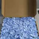 Blue Hydrangea Artificial Flowers Bulk, 40 Pcs Faux Hydrangea Flowers Heads, Artificial Fake Silk Hydrangea Flowers with Stems, Blue Flowers Artificial for Decoration Wedding Dcor