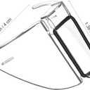 UKCOCO Safety Glasses Side Shields 2 Pairs Pc Protective Film Lightweight Eye Side Shields for Work and Outdoor Use Compatible with Most Eyewear