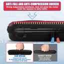 Peziang Nintendo Switch 2 Case 2025: Waterproof Shockproof Carrying Bag with 10 Game Card Slots, Fits AC Adapter/Dock/Joy-Con  Perfect Gift for Gamers