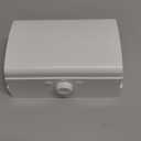 Baby Safety Outlet Cover BOX [Patent Pending] Double Lock for Much Better Toddler Proofing, Easier Operation, Simple 3 Step Install with Included Screws. Provides Extra Space Inside for Plugs,Adapters (1 Count (Pack of 1), White)