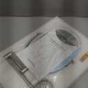 FUNTOUCH 30X/1X Wall Mounted Lighted Makeup Mirror,5000mAh Rechargeable Double Sided Magnifying Bathroom Lighted Mirror, 3 Color Modes Touch Dimmable Extended Arm 360 Rotation, Brush Nickel