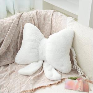 Bow Pillow Throw Pillows Butterfly Shaped Decorative Cute Pillows for Bed Sofa Cute Home Decor