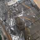 CleverMade Collapsible Storage Bins, 46L 1 Pack, 75 lb Stackable, Obsidian