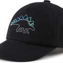 JANGANNSA Dinosaur Boys Girls Caps Embroidery Baby Baseball Caps Cotton Infant Toddler Kids Hat Spring Summer Autumn (1-2T)