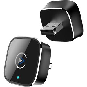 Wireless CarPlay Adapter for iPhone, Mini USB Design, 2025 Upgrade with Built-in Wired for Apple CarPlay Plug and Play Fast Stable Connection Car Play for iPhone & Android